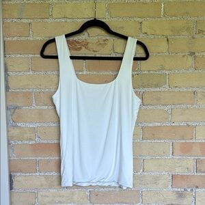Gentle Fawn White Tank Top